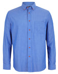 JB's Wear Long Sleeve Indigo Shirt - Adults (4IC)