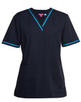 JB's Wear Ladies Contrast Scrubs Top (4SCT1)