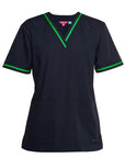 JB's Wear Ladies Contrast Scrubs Top (4SCT1)
