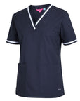 JB's Wear Ladies Contrast Scrubs Top (4SCT1)