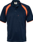 DNC Coolbreathe Contrast Polo - Short Sleeve -(5216)