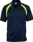 DNC Coolbreathe Contrast Polo - Short Sleeve -(5216)