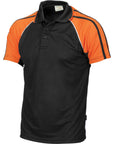 DNC Cool-Breathe Twin Stripe Contrast Raglan Polo (5222)