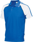 DNC Cool-Breathe Twin Stripe Contrast Raglan Polo (5222)