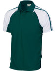 DNC Cool-Breathe Twin Stripe Contrast Raglan Polo (5222)
