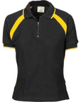 DNC Ladies Poly/Cotton Contrast Raglan Panel Polo (5246)