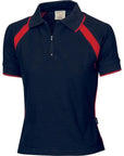 DNC Ladies Poly/Cotton Contrast Raglan Panel Polo (5246)