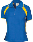 DNC Ladies Poly/Cotton Contrast Raglan Panel Polo (5246)