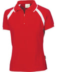 DNC Ladies Poly/Cotton Contrast Raglan Panel Polo (5246)
