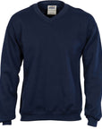 DNC V-neck Fleecy Sweatshirt (Sloppy Joe) (5301)