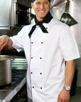 JB's Wear Unisex Short Sleeve Chef's Jacket (5CJ2)
