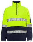 JB's Wear Hi Vis (D+N) 1/2 Zip Polar Fleece (6DNPF)