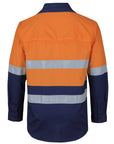 JB's Wear Hi Vis (D+N) Ripstop L/S Fishing Shirt (6DNRL)