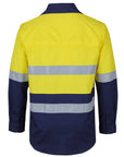JB's Wear Hi Vis (D+N) Ripstop L/S Fishing Shirt (6DNRL)