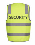 JB's Wear Hi Vis (D+N) Safety Vest Security (6DNS5)