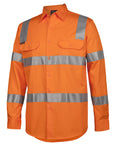 JB's Wear Hi Vis (D+N) L/S 150G Vic Rail Work Shirt (6DNWR)