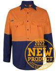 JB's Wear Hi Vis Ripstop L/S Fishing Shirt (6HNRL)