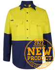 JB's Wear Hi Vis Ripstop L/S Fishing Shirt (6HNRL)