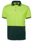 JB's Wear Hi Vis Short Sleeve Cotton Back Polo - Adults (6HPS)