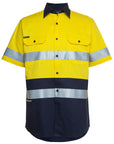JB's Wear Hi Vis (D+N) Short Sleeve 190g Shirt - Adults (6HSS)