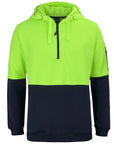 JB's Wear Hi Vis 1/2 Zip Hoodie (6HVHZ)