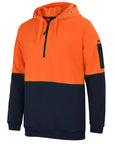 JB's Wear Hi Vis 1/2 Zip Hoodie (6HVHZ)