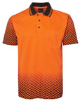 JB's Wear Hi Vis Net Sub Polo (6HVNS)