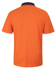 JB's Wear Hi Vis S/S Cotton Pique Trad Polo (6HVQS)
