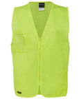 JB's Wear HI VIS Zip Safety Vest (6HVSZ)