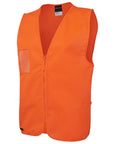 JB's Wear HI VIS Zip Safety Vest (6HVSZ)