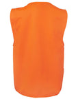 JB's Wear HI VIS Zip Safety Vest (6HVSZ)