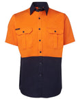JB's Wear Hi Vis Short Sleeve 190g Shirt - Adults (6HWS)