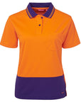 JB's Wear Ladies Hi Vis Short Sleeve Comfort Polo (6LHCP)