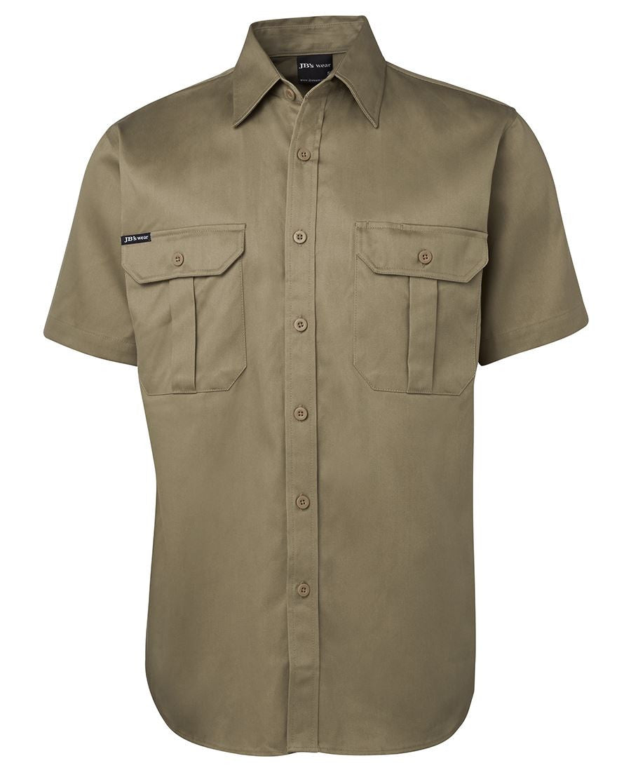 JB's Wear Short Sleeve 190g Work Shirt (6WSS)