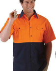 JB's Wear Hi Vis Short Sleeve 190g Shirt - Adults (6HWS)