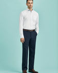 Biz Corporate Mens Flat Front Pant Regular (70112R)