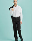 Biz Corporate Mens Adjustable Waist Pant Regular (70114R)