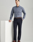 Biz Corporate Mens Flat Front Pant (74012)