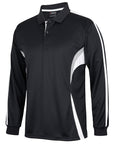 JB's Wear Adult Podium L/S Cool Polo (7CLP)