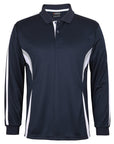 JB's Wear Adult Podium L/S Cool Polo (7CLP)