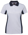 JB's Wear Podium Ladies Contrast Polo (7LPP)