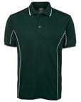 JB's Wear Adults Podium Short Sleeve Piping Polo 2nd (7PIP)