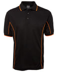 JB's Wear Adults Podium Short Sleeve Piping Polo 2nd (7PIP)