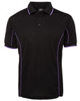 JB's Wear Adults Podium Short Sleeve Piping Polo 2nd (7PIP)