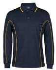 JB's Wear Podium Long Sleeve Piping Polo (7PIPL) 2nd Color