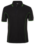 JB's Wear Adults Podium Short Sleeve Piping Polo 2nd (7PIP)