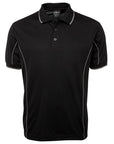 JB's Wear Adults Podium Short Sleeve Piping Polo 2nd (7PIP)