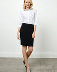 Biz Collection Ladies Classic Knee Length Skirt (BS128LS)