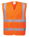 Portwest Hi-Vis Two Band & Brace Vest (C470)