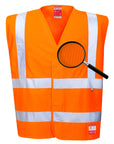Portwest Hi-Vis Anti Static Vest - Flame Resistant (FR71)